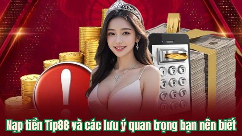 Nạp Tiền Tip88 - Cẩm Nang Hướng Dẫn Nhanh Chóng Chỉ Trong 2 Phút 4 Nạp tiền Tip88 và các lưu ý quan trọng bạn nên biết